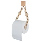 Новый настенный держатель для туалетной бумаги из хлопчатобумажной пеньки Ретро вешалка для полотенец для украшения дома подставка для бумажных полотенец декор для ванной комнаты