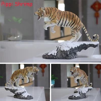 northeast snow tiger simulation tiger model collectible home furnishing desktop decoration crafts