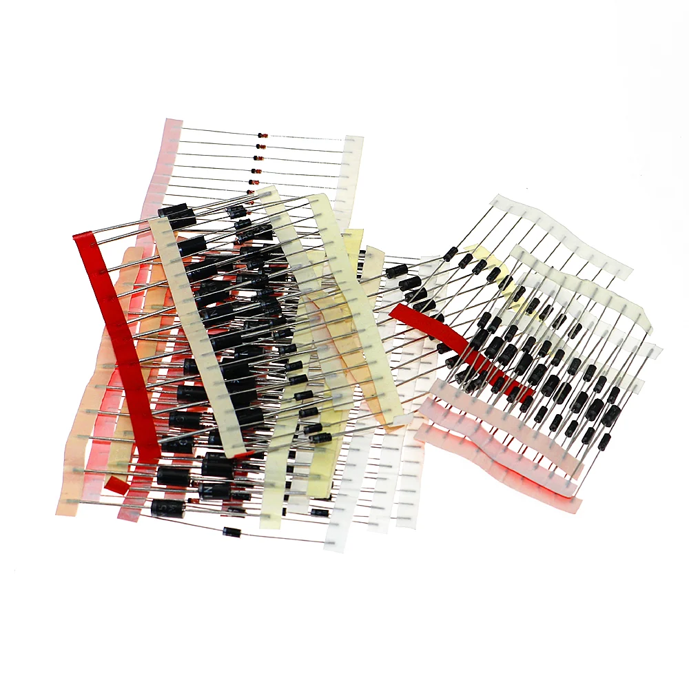 Диод Шоттки с быстрой переключением ассортимент комплект 1N4001 1N4004 1N4007 1N5408 UF4007 FR207