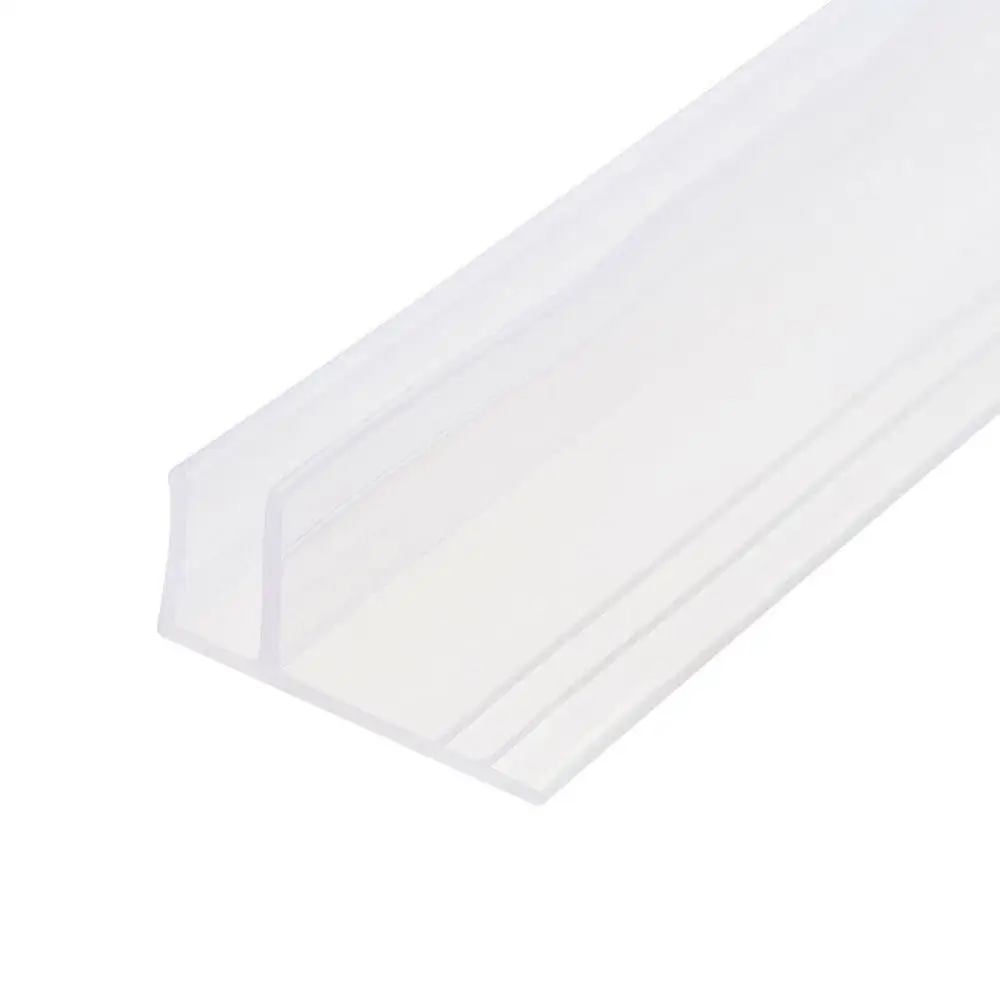 Силиконовая уплотнительная лента для экрана душа 1 м пластиковая стеклянная