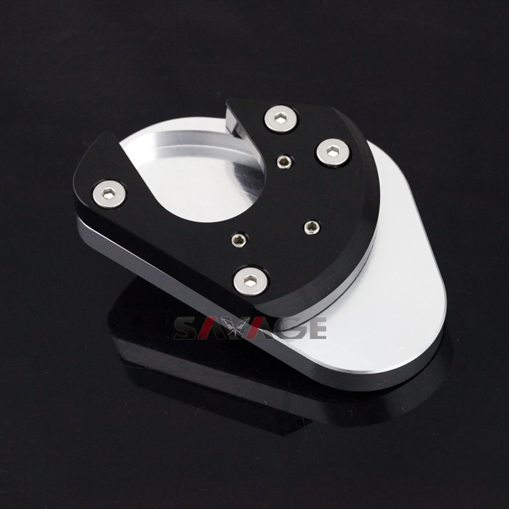 

Side Kickstand Extension Plate For KAWASAKI KLE 650 Versys 2007-2020 19 18 17 16 15 Motorcycle CNC Stand Enlarge Support Plate