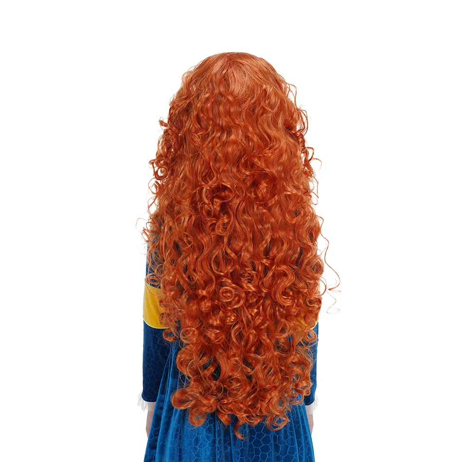 

Girls Brave Merida Princess Costume Long Sleeve Dark Green Children Pageant Party Frocks Halloween Carnival Dress Up