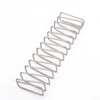 1pcsspring steel rectangular square shaped wire compression spring1 2mm wire6 20mm height20 55mm width100 300mm length