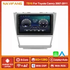 IPS Android 11 6G + 128G для Toyota Camry 40 2007-2011 Автомобильный DVD-плеер Радио Стерео Аудио Видео Мультимедиа GPS Navi WIFI BT 5,0 FM