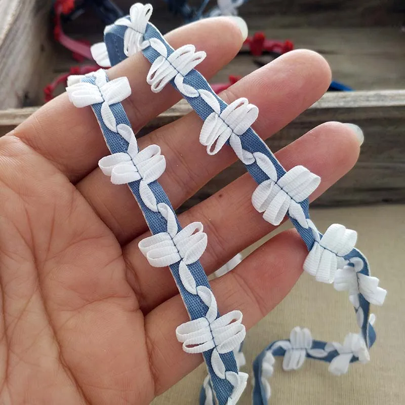 1 м новейшая кружевная ткань высокого качества бант лента кружевной материал