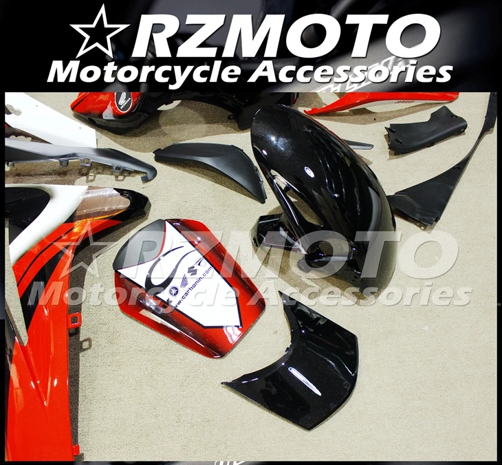 

New ABS whole Motorcycle Fairings Kit Fit For Honda CBR1000RR 2008 2009 2010 2011 08 09 10 11 bodywork set Cool red black