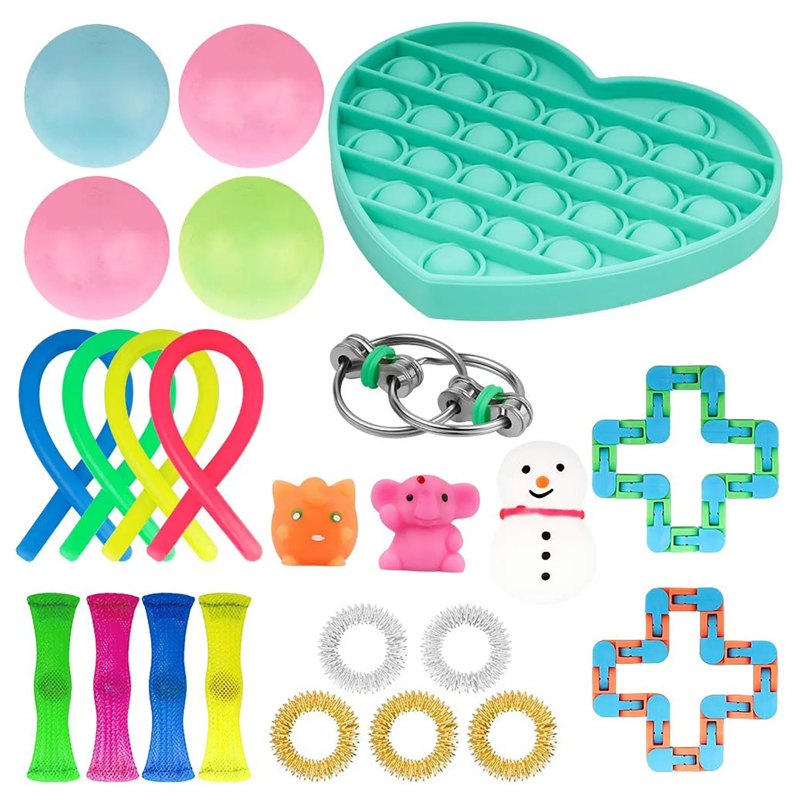 

Fidget Toys Set Sensory Fidget Toy Set Cheap Fidget Toys Relieve The Stress And Anxiety Popit Kawaii Anti Stress Funny Kids Toy