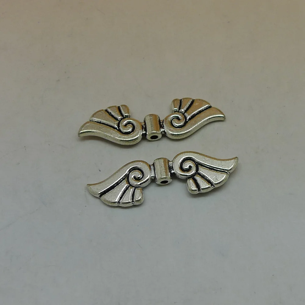 

Jewelry Findings Components Wings Small Beads Small Spacer Beads 36x11mm 5pcs
