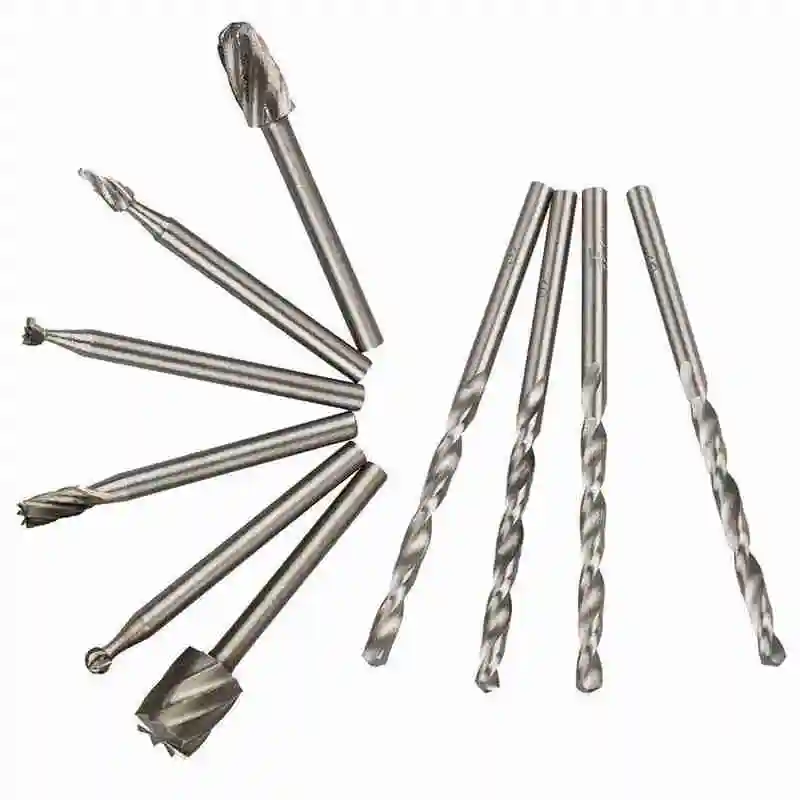 

Multifunctional Rotary Drill Set Fixing Drill Bit Cutting Electric Accessories Bits Grinder Routing Router Tools V4H8