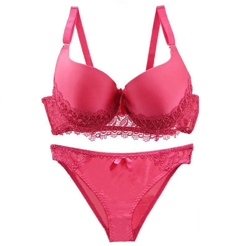 Женское нижнее белье комплект сексуального кружевного бюстгальтера с вышивкой