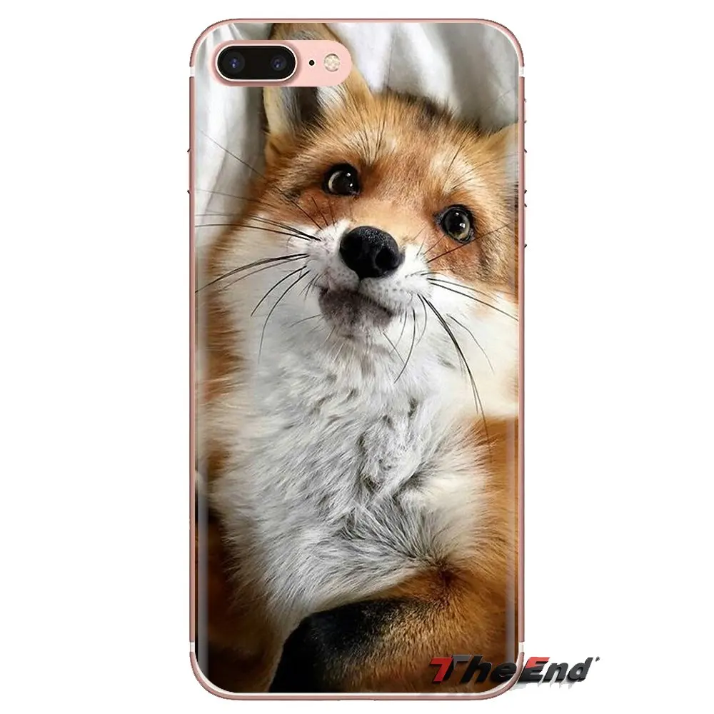 Крышка корпуса телефона узор Детские лисы красный розовый лиса для LG Spirit Motorola Moto