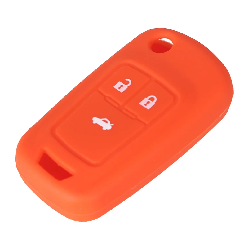 Силиконовый чехол для ключей KEYYOU 3 кнопки Chevrolet Cruze 2009-2014 Седан хэтчбек аксессуары
