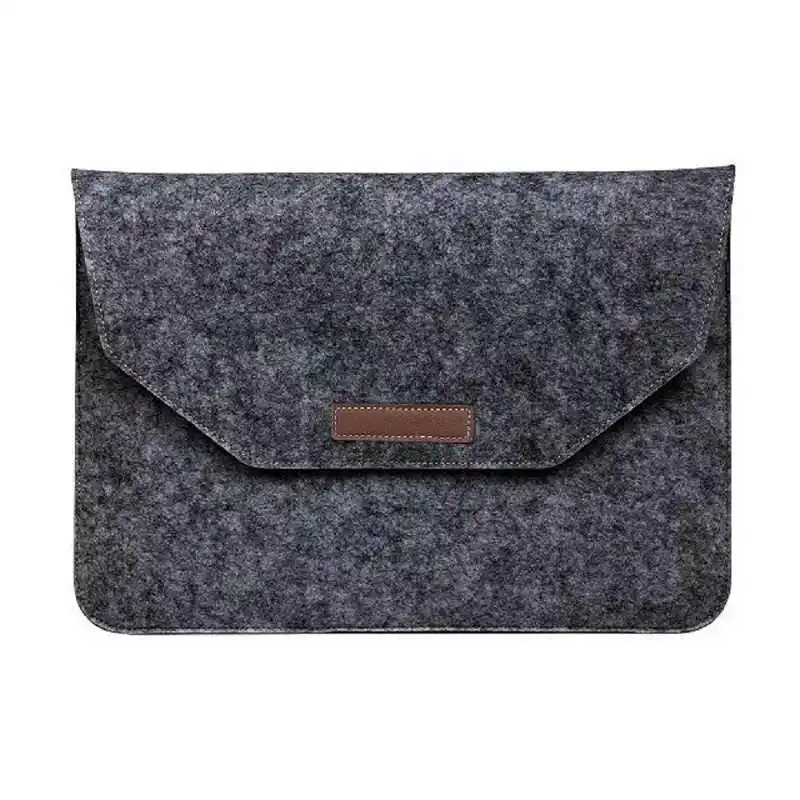 Dark Grey Sleeve Мягкий шерстяной войлок для MacBook Air 13 рукав Touch ID A1932 чехол для ноутбука Mac book Air 13 рукав USB сумка для мыши - Цвет: Dark Grey Sleeve
