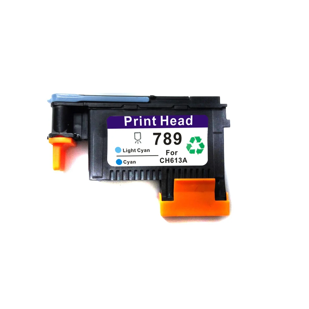 1х Cyan/Light Cyan CH613A печатающая головка 789 совместима с принтером hp789 L25500|Чернильные