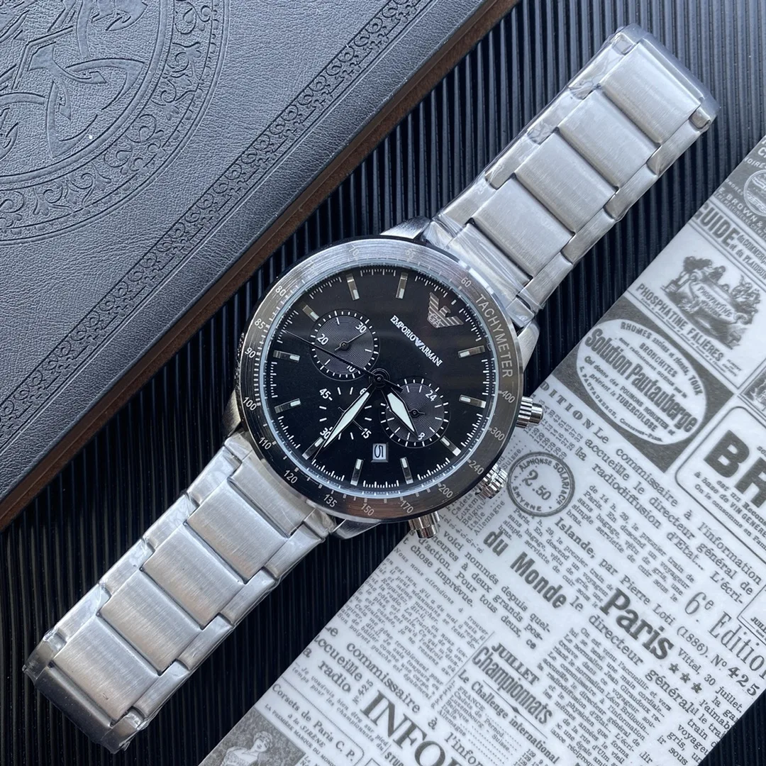 

Luxury Brand Men's Watch Top Quality Timepiece Wristwatches Business Waterproof Quartz Timepieces