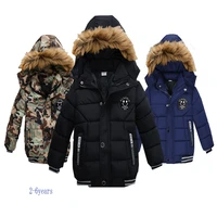 new high quality winter child boy down jacket parka big girl thicking warm coat 2 3 4 5 6 year light hooded outerwears