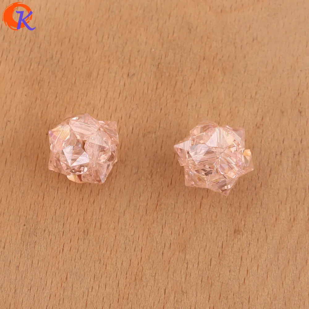 

Cordial Design 50Pcs 12*12MM Jewelry Accessories/Crystal Beads Charms/Hand Made/DIY Making/Decorative Jewelry/Earring Findings