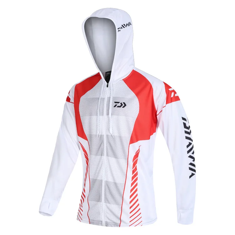 

2020 New Daiwa Professional Hiking Climbing Clothes Fishing Clothing Anti Uv Anti Mosquito Breathable Quick-drying Fishing Shirt