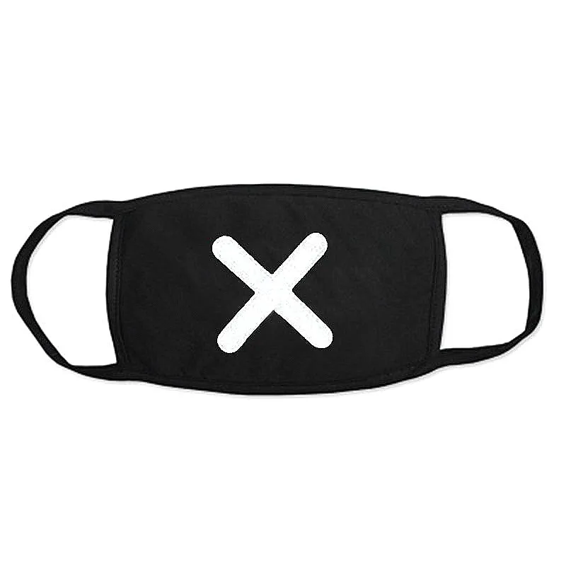 1 @ # Kpop маска для рта с медведем шт. кавайная хлопковая Пылезащитная мультяшным