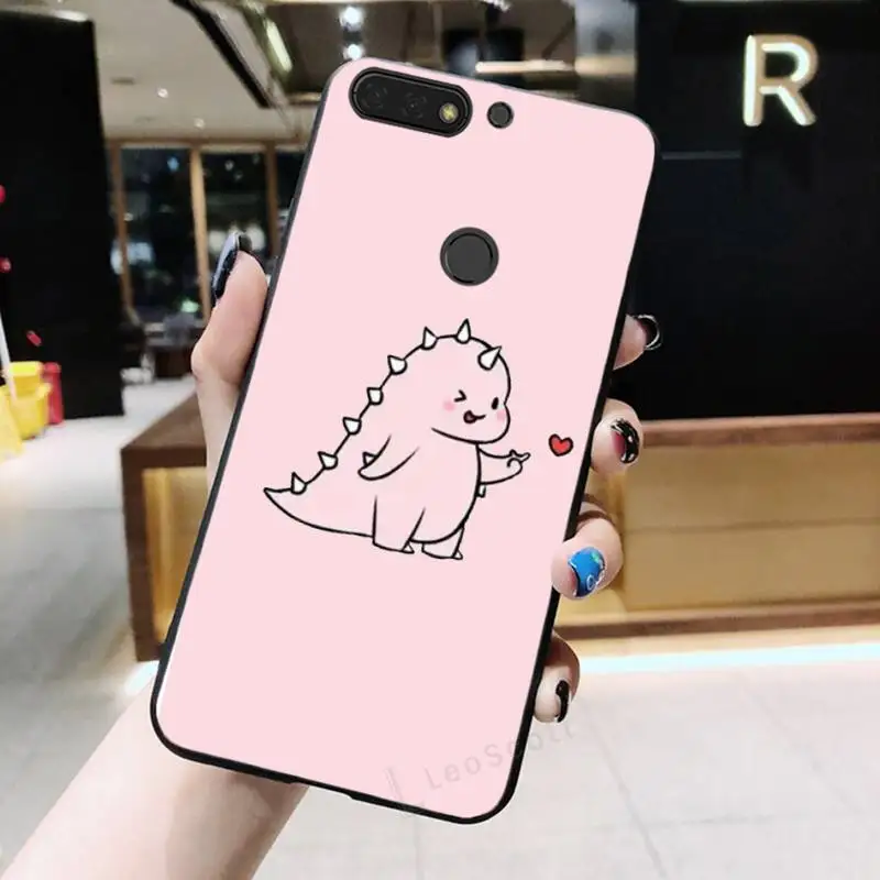 

Dinosaur sweet cute couple Phone Case For huawei honor 10i 10 lite 8x 9x 20 30 v30 pro mate 20 30 40 lite pro coque