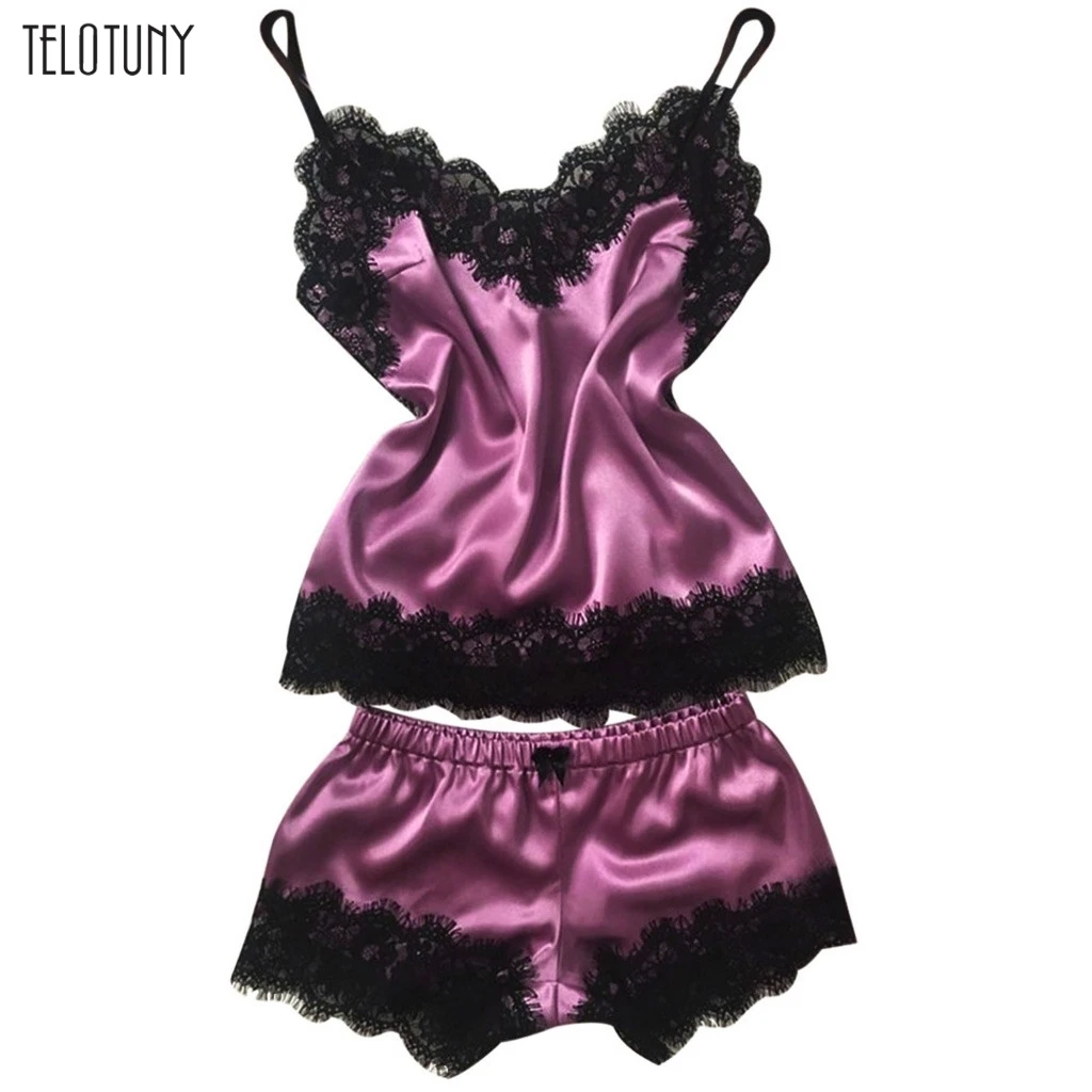 TELOTUNY Новое сексуальное женское белье короткого пеньюара беби долл дам кружевное