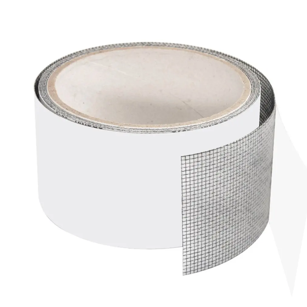 Противомоскитная сетка для окон липкая проволока ремонтная лента экрана оконная