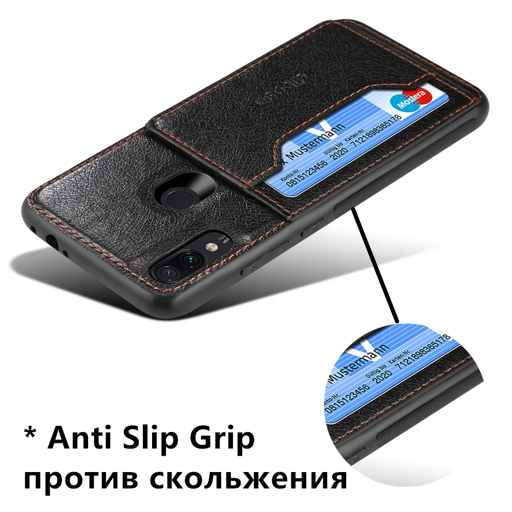Для Xiao mi Red mi Note 7 8 K20 Pro Go кожаный+ силиконовый чехол с магнитной подставкой для Xiaomi mi A3 9 Lite 9T Pro PocoPhone F1