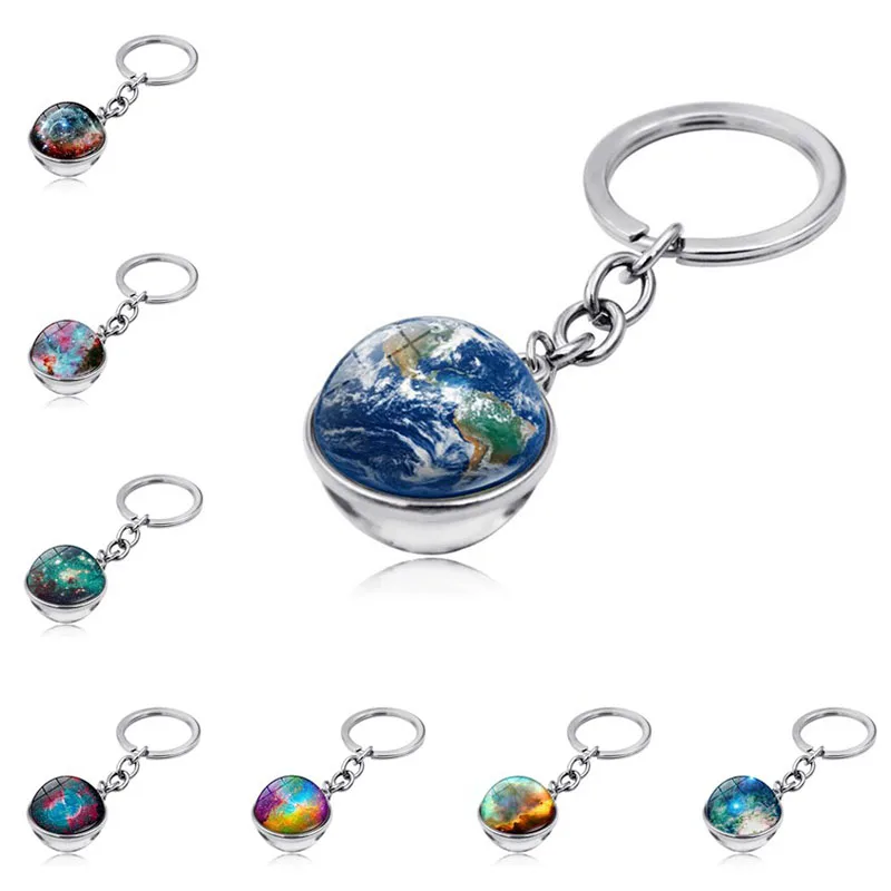 Вселенная Галактика Туманность двухсторонний стеклянный шар Очарование