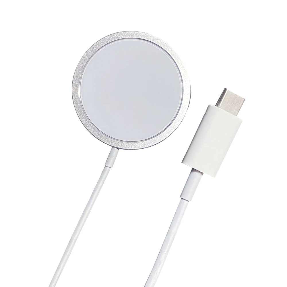 

15W Magnetic Wireless Charger For iPhone 12 Pro Max Mini Qi Fast Charger for USB Type C 20W PD Adapter iPhone Charger Magsafing