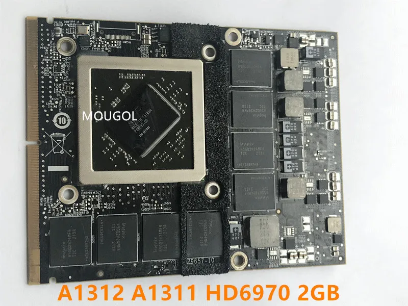 DHL/EMS видеокарта для Apple iMac 2" 2011 A1312 HD 6970M 6970 2GB HD6970 HD6970m VGA Видеокарта 216-0811000