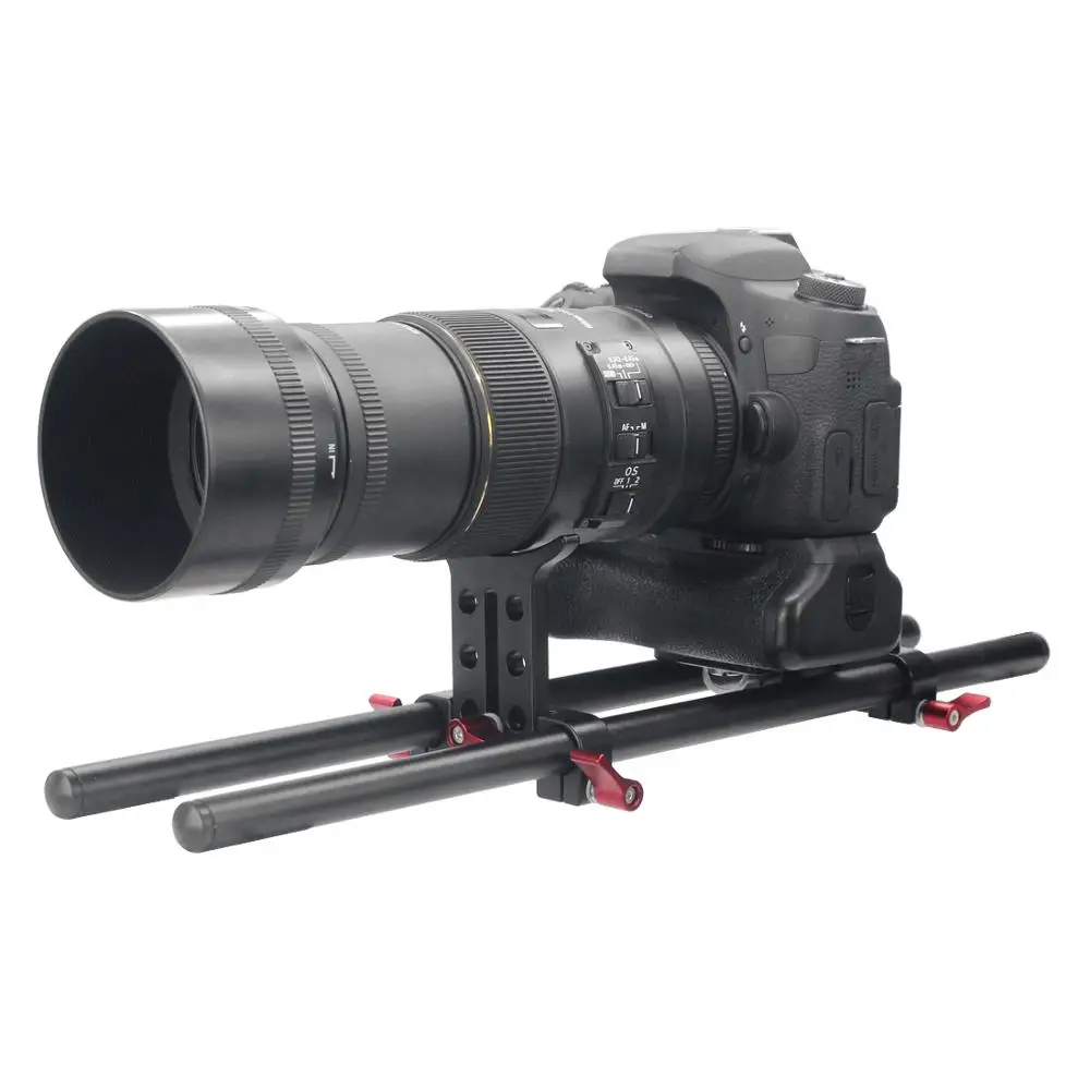 Держатель для телеобъектива SLR DSLR из алюминиевого сплава 15 мм|Аксессуары