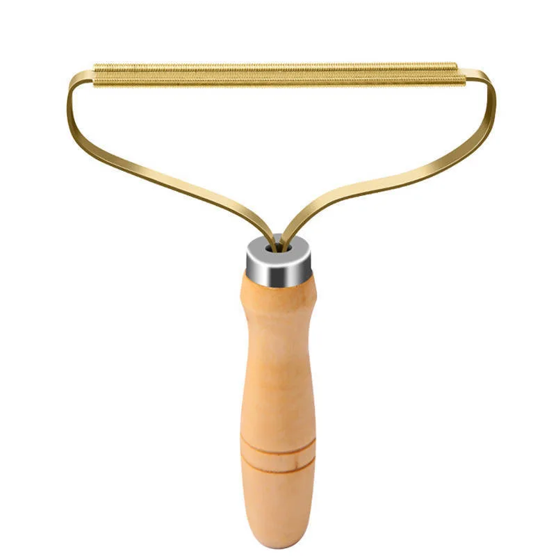 Портативный двусторонний ролик для удаления катышков с одежды спицами и