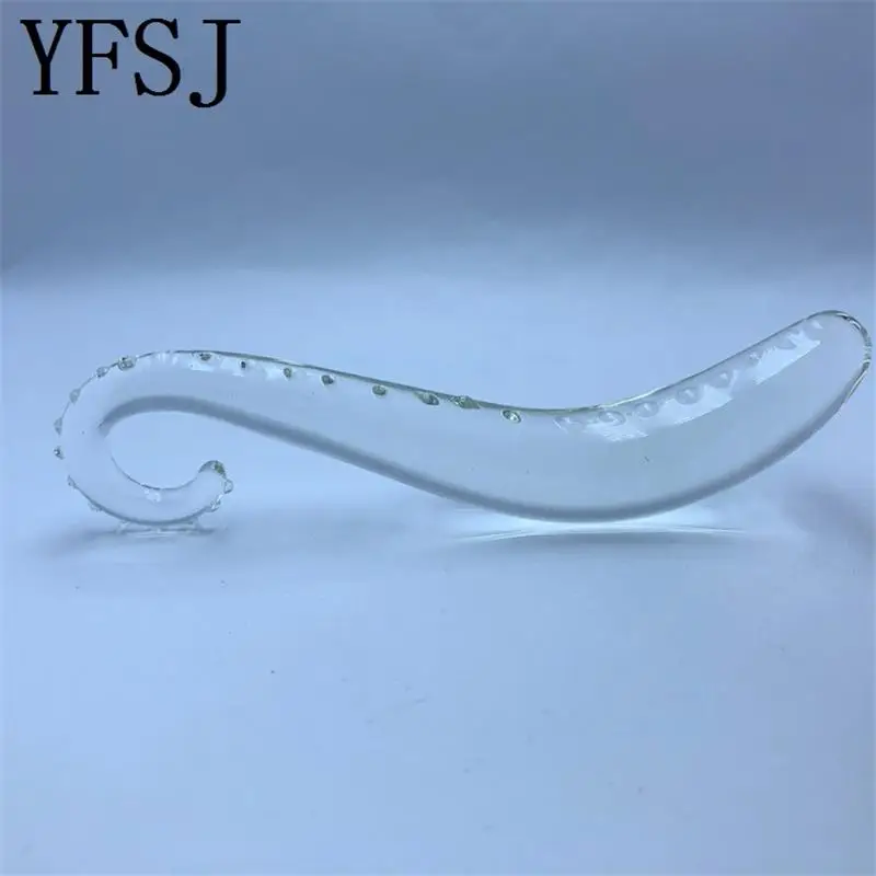 Sea Horse G-spot Анальный Кристальный стержень Женская стеклянная Анальная пробка