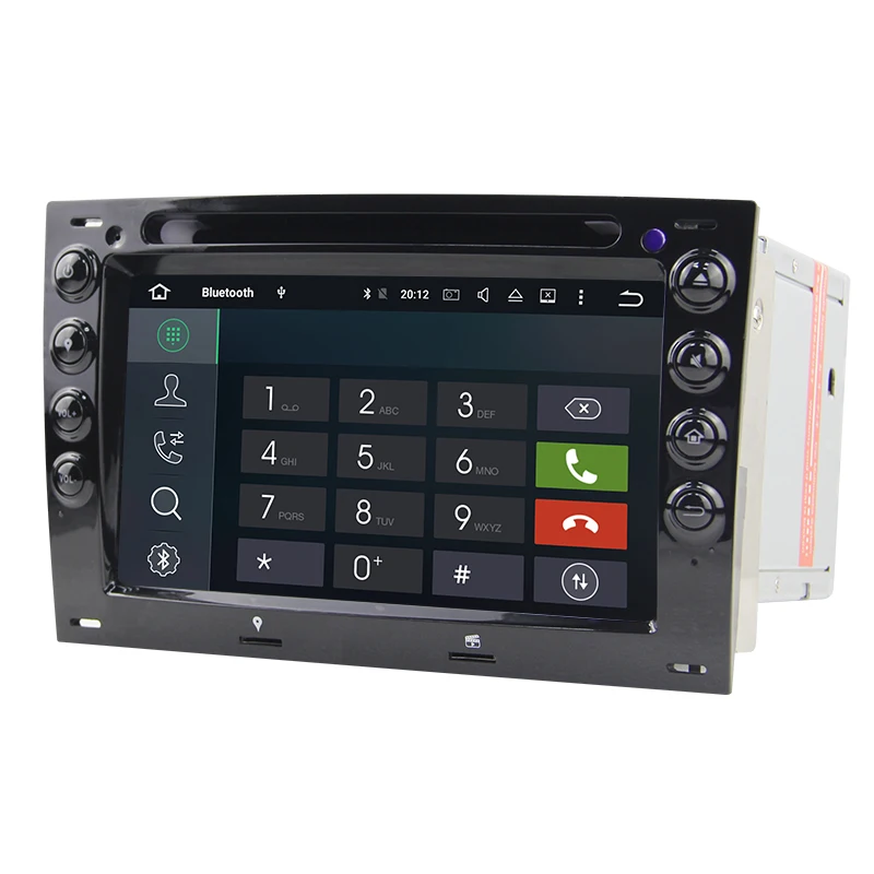 Eunavi четырехъядерный 7 'ƈ Din Android 9 0 автомобильный dvd плеер для Renault Megane 2 ii 2006 2007 2008
