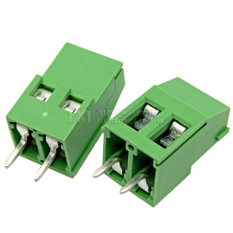 10 шт./лот KF129 5.08 2P 300 В 25А винт 2Pin 5 08 мм прямой контактный PCB блок 24 12A WG|Интегральные