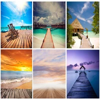 shuozhike summer seaside natural scenery wooden floor photography backgrounds sky photo backdrops studio props 210309tfx 04