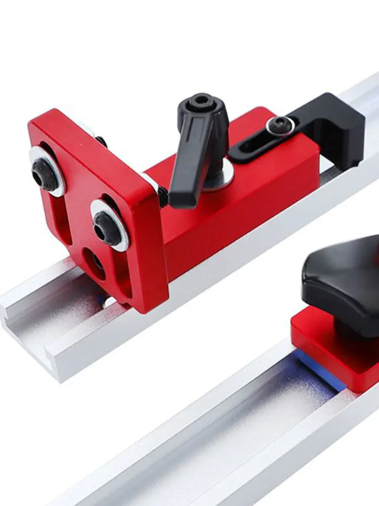 

Aluminium 30/45 Type Woodworking Track Stop T-Slot Miter Stop Woodworking Machinery Parts