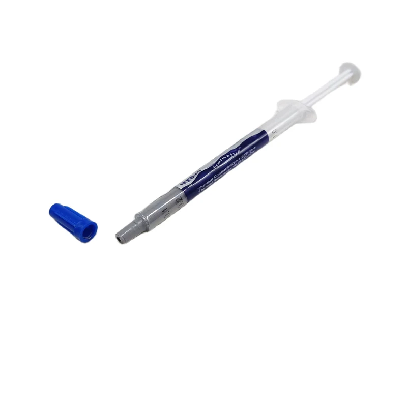 100pcslot popular grey color thermal grease silicone processor cooling paste thermal paste 1g free global shipping