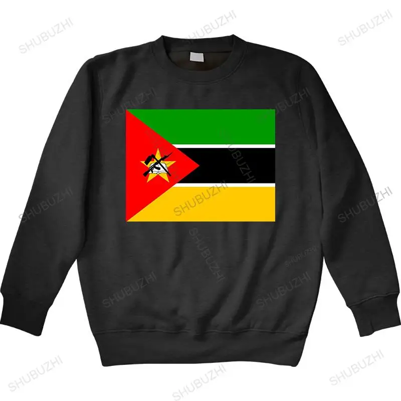 

Man round neck hoodie MOZAMBIQUE COUNTRY FLAG sweatshirt hoodies PICTURE PHOTO maputo african swahili unisex vintage hoody top