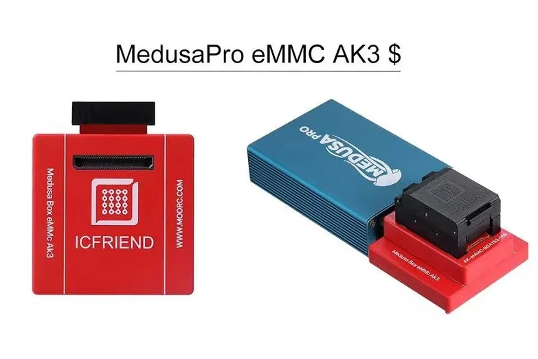 2021 оригинальный адаптер MOORC ICFREND eMMC 13 в 1 для Z3X легкий Jtag Plus UFI Riff Medusa Pro MiPi Box |