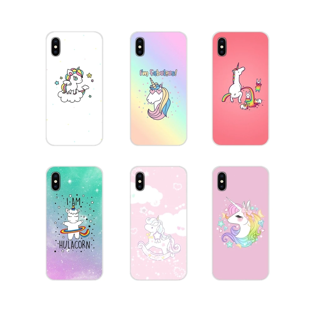 Аксессуары чехлы для телефонов Oneplus 3 5 6 7 T Pro Nokia 2 8 9 230 1 Plus Kawaii Unicorn | Мобильные