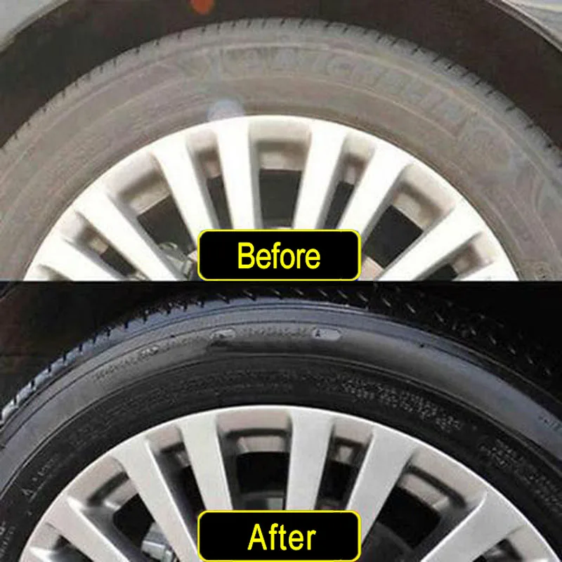 Блеск спрей для автомобильных шин средство очистки блеск полировки воск