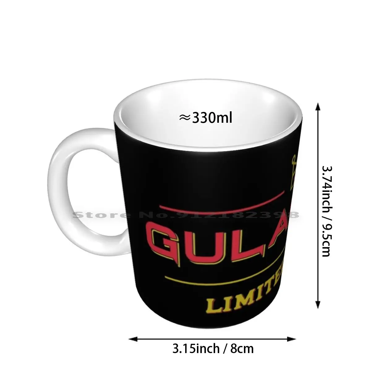 Gulag King Limited Edition Ceramic Mugs Coffee Cups Milk Tea Mug Warzone Gaming Gamer Battle Royale Verdansk | Дом и сад