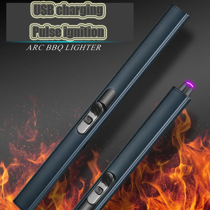 USb Lade Arc Leichter Plasma Zigarette Elektrische Pulse Feuerzeuge Feuerwerk für BBQ Küche Kerze Feuerzeuge Rohr Rauchen