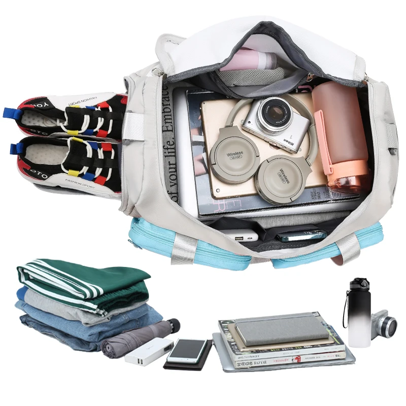 Женские спортивные сумки спортивная сумка тренировочная с отделением для обуви