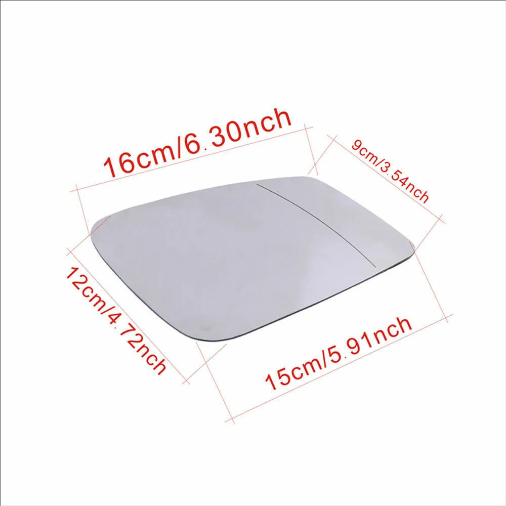 

1pc Heated Mirror Glass Accessories Accessory F22 F30 F32 For Bmw F20 Glass