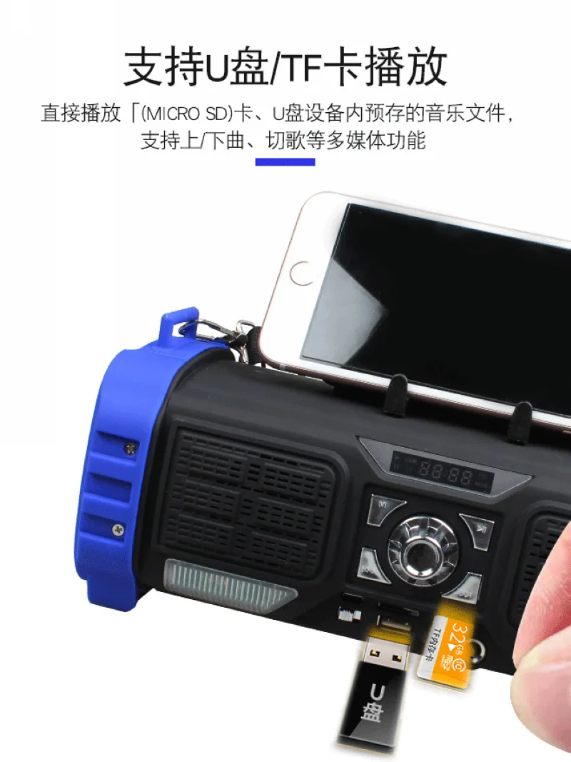 Горячие Портативный бульдог bluetooth колонки с tf-картой Беспроводные динамики bluetooth резонирующий корпус сабвуфера динамик дропшиппинг