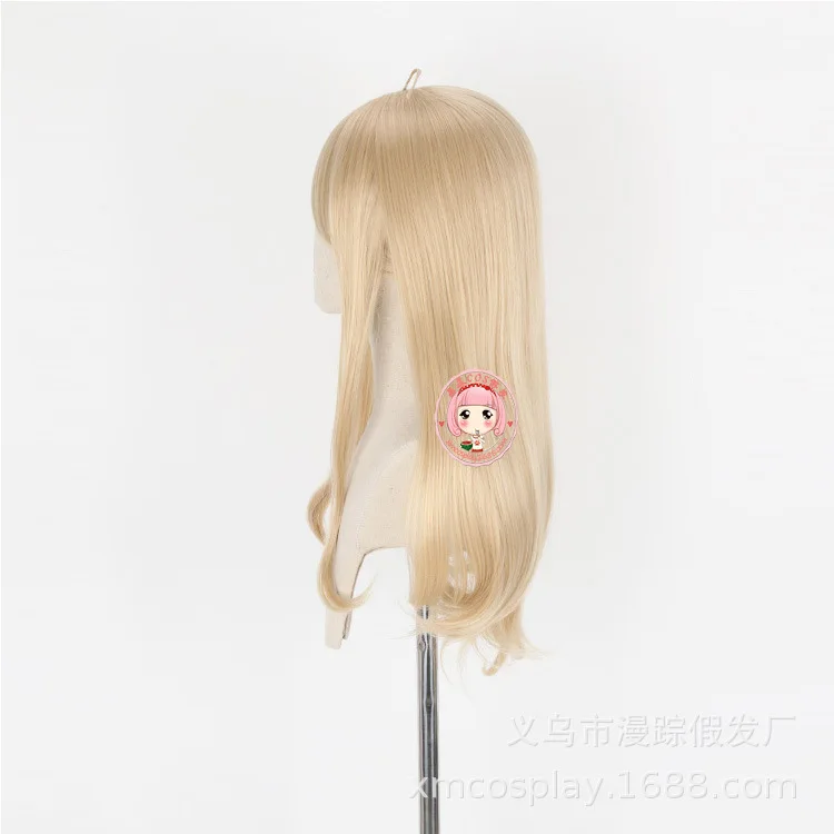 Dangan Ronpa Danganronpa V3 Косплей пианист акамацу КАЕДЕ парик длинный мягкий Золотой Блонд