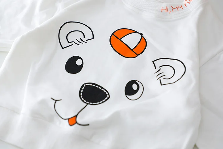 Toddler Baby Infant Kids Clothes Boys Jacket Outfit Coat + T-shirt Pants Cartoon Dog Children Out Wear Printed Clothing | Детская одежда