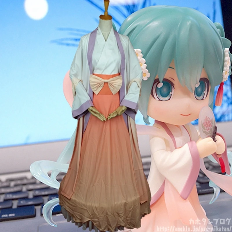 Карнавальный костюм VOCALOID высокое качество Хацунэ Мику карнавальный вечерние